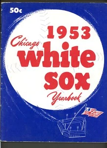 1953 Chicago White Sox Baseball Yearbook VG/EX *M392 - Picture 1 of 3