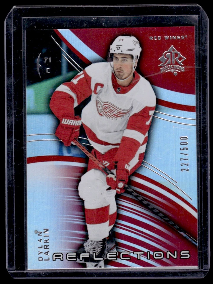 2020-21 Upper Deck Extended Series Reflections Dylan Larkin 227/500 #16 Detroit - Image 1 of 2