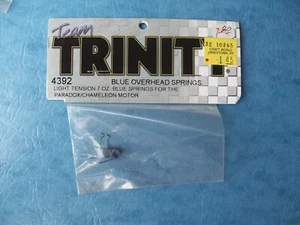 TRINITY 4392 BRUSHED MOTOR SPRINGS LIGHT BLUE 7 OZ PARADOX CHAMELEON TRK4392 NIP - Picture 1 of 1