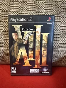 XIII Thirteen (Playstation 2) etichetta nera - custodia e gioco! - Foto 1 di 3