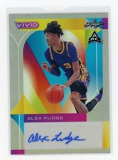 2022-23 Leaf Vivid Gray #BA-AF1 Alex Fudge #8/40 Auto