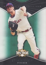 2009 Topps Triple Threads Emerald #88 Cole Hamels /240 