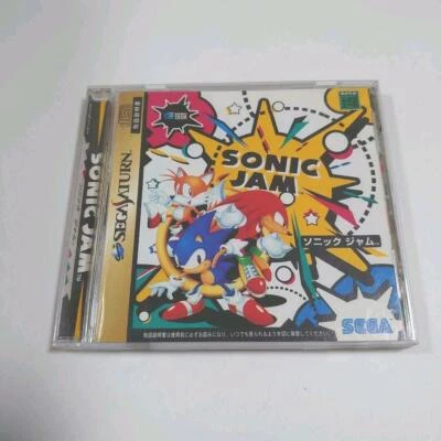 Sega Saturn Sonic Jam SS Sega Enter Prize Japan Import Game 1997 - Image 1 of 4