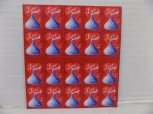 Hershey Kisses Love US Briefmarkenheftchen 20 Marken 39 Cents 2006 NOS - Bild 1 von 2