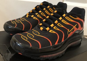 nike air max 97 plus black flame