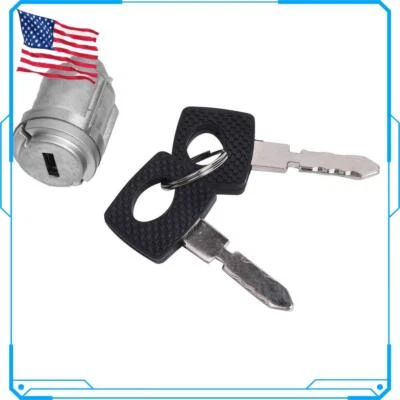 New Ignition Lock Cylinder W/Key For Mercedes-Benz 190E 260E E320 E420 300TD Q - Image 1 of 4