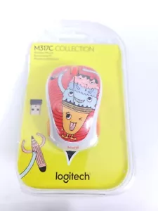 Logitech Doodle Triple Scoop Wireless Mouse Fast Shipping - Picture 1 of 4