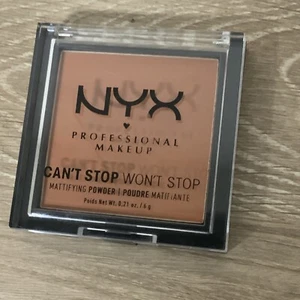 📀 NYX Can’t Stop Won’t Stop Mattifying Powder- CSWSM08 MOCHA - Picture 1 of 2