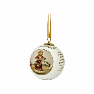 Boule Goebel boule annuelle 2023, boule de sapin de Noël, boule de Noël, porcelaine, 8 cm - Photo 1/6
