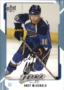 2008-09 Upper Deck MVP Hockey #258 Andy McDonald