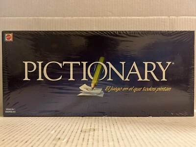 PICTIONARY El Juego en el que todos pintan 55851 (2002) Mattel - Image 1 of 4