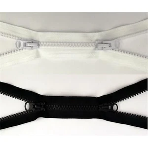2 Wege Reißverschluss 30 bis 100 cm Zweiwege 8mm Grob für Zelte Tasche Koffer - Bild 1 von 3