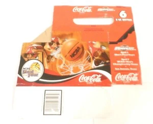 VINTAGE COCA COLA 6 PACK CARDBOARD CARRIER NCAA FINAL FOUR 2004 - Picture 1 of 2