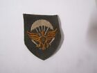 MILITARY PATCH SEW ON FOREIGN UNSURE OLDER LOT #7 PARATROOPER BIRD 11
