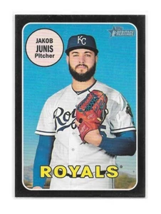 Heritage High Number Jakob Junis 2018 borde negro (50 copias) Royals - Imagen 1 de 1