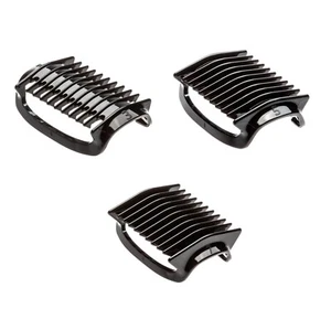 Pettine testa plastica bidirezionale nero 3 mm 5 mm 7 mm per rasoio Philips Bodygroom - Foto 1 di 3