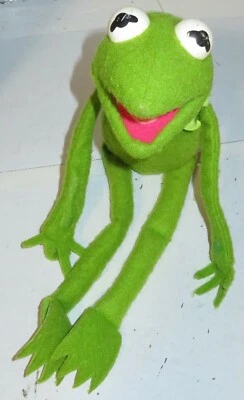 Muñeca de colección Kermit the Frog 1976 Fisher Price #850 Jim Henson Muppets Muppet #2 Foto 1 de 4