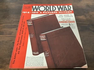 World War I (1914-1918) A Picture History published 1934 ?), Part 55 (CB29) - Picture 1 of 2