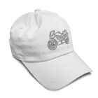 Twill Cotton Soft Women Baseball Cap Motorcycle Bike Embroidery Dad Hats for Men