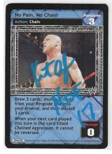 Kurt Angle Signed 2005 WWE Raw Deal Card #29 WWF