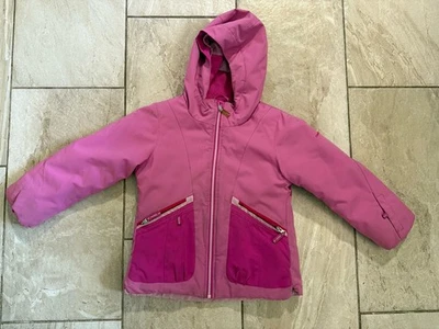 Great Condition: Girls Obermeyer Pink Jacket - Size 7 - Image 1 of 4