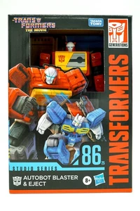 Transformers Studio Series 86 Autobot Blaster & Eject Action Figure - In Stock! - Picture 1 of 6