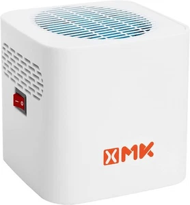 XMK RV Refrigerator Fan, 3,000 RPM Motor Fridge Fan 4.14x4.14x4.14, White - Imagen 1 de 7