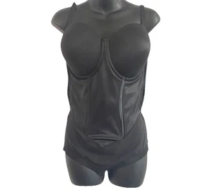 Maidenform 1256 40D Damen Body feste Form Bauchkontrolle Easy Up trägerlos - Bild 1 von 7