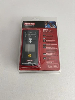 Probador de secuencia de fase y rotación del motor Amprobe PRM-6 Foto 1 de 4