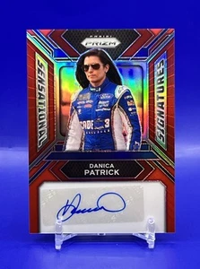 Danica Patrick 2024 Panini Prizm Racing Red Prizm Autograph #/49 – NASCAR Racing - Picture 1 of 6