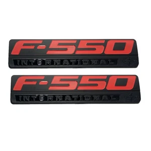 Insignia de adorno con emblema de pasajero y conductor para 05-07 F550 INTERNATIONAL 2 piezas - Imagen 1 de 3