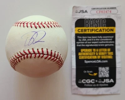 Terry Francona Signed Auto OML Baseball JSA COA Reds Red Sox Cleveland - Image 1 of 4