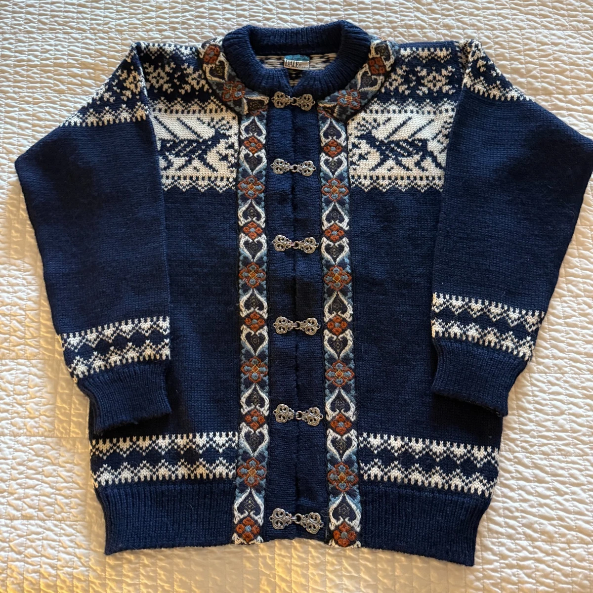 Dale of Cardigan Blue Norwegian Sweaters for Women for sale | eBay