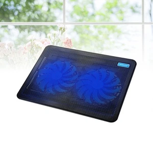 17 Inches Notebook Cooler Electric Cooling Pad Pc Thin Laptop Fan - Afbeelding 1 van 12