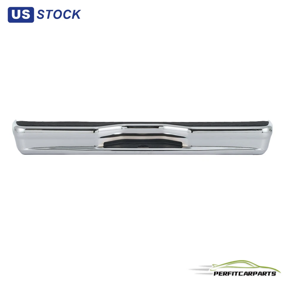 Chrome Rear Bumper Assembly For 1992-2014 Ford Econoline Van E-150 E-250 E-350 Foto 1 de 4