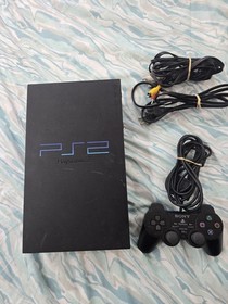 Playstation 2 Fat SCPH-39001 Ps2 Console With Cables And Controller 