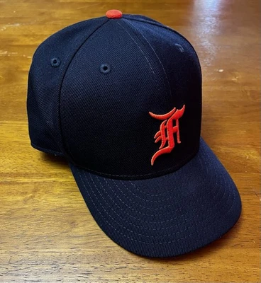Fear of God 7 3/8 Fitted Hat Cap Detroit Tigers FOG 5950 Essentials MLB - Image 1 of 4