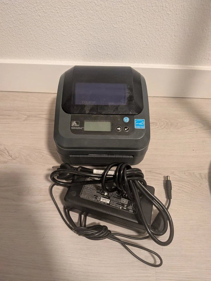 Zebra GX420D Thermal Label Printer - Image 1 of 1