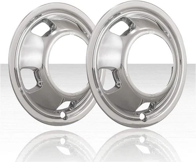 2 simuladores de rueda delanteros para Dodge Ram 3500 2003-2018 17" revestimientos dobles Foto 1 de 4