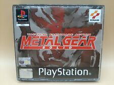 Metal Gear Solid Playstation 1 PS1 PSX mit Handbuch