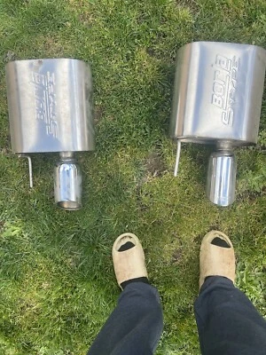 Escape trasero eje acero inoxidable Borla 11890 ATAK para Ford Mustang 2015-21 2,3 3,7 V6 Foto 1 de 4