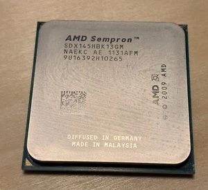 Zócalo procesador CPU AMD Sempron 145 1C/1T 2,80 GHz SDX145HBK13GM AM3 - Imagen 1 de 2