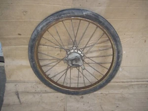 Velosolex Hinterrad 19 zoll mit 28 Speichen - Radlager + Freilauf gut - Bild 1 von 5