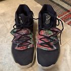 Men's 12 Nike Kyrie 5 Multi-color Galaxy Navy Blue Shoes A02918-900