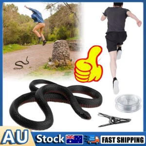 Rubber Snakes Realistic Trick Simulation Whimsy Fake Garden Pretend Toy AT - Picture 1 of 12