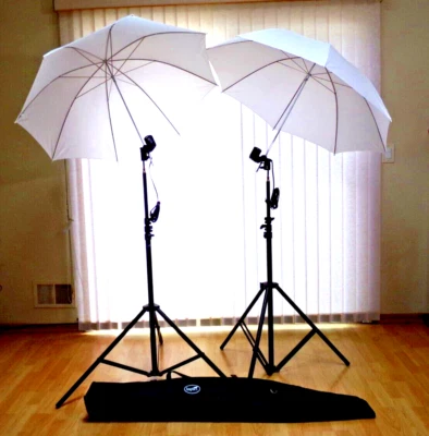 IMPACT Studio Light Case for Photography with Umbrella, Stands and Lamp Holders. - Image 1 of 4