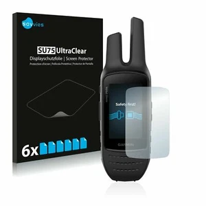 Garmin Rino 755t, 6x Protector de Pantalla Transparente ULTRA Transparente - Imagen 1 de 7