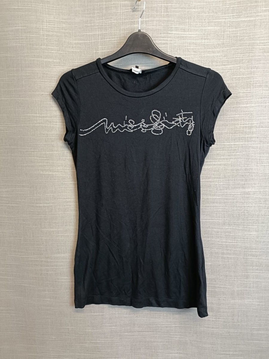 Camiseta Miss Sixty Colourful Embroidered Mujer Negras Para