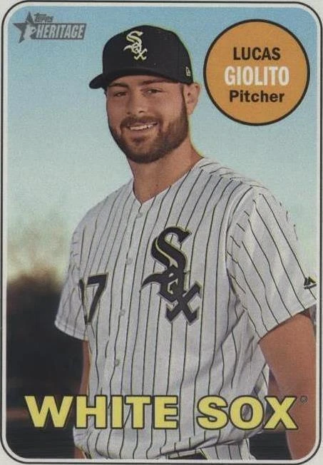 2018 Topps Heritage - Lucas Giolito #357