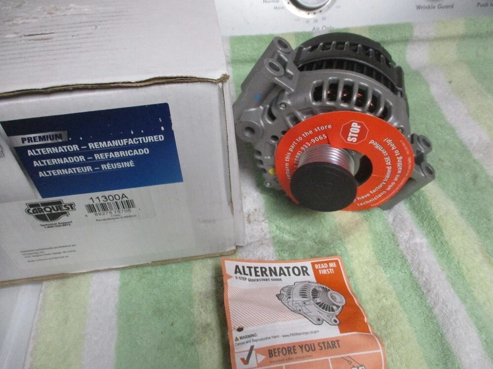 Alternador reconstruido Carquest 11300A apto para BMW varios modelos 2006-2013 150 amperios Foto 1 de 1